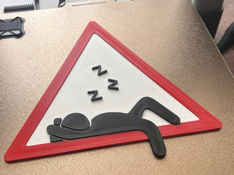Nap In Progress Sign